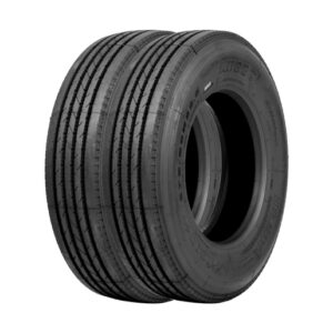 Jogo 2 Pneus Itaro Aro 22.5 Kobe T 295/80R22.5 152/148L 18 Lonas - Direcional / Liso