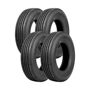 Jogo 4 Pneus Itaro Aro 22.5 Kobe T 275/80R22.5 146/143L 16 Lonas - Direcional / Liso